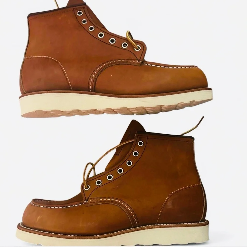 Red Wing Classic Moc Oro Legacy 875 Boots Size US Men’s 9 (NIB)